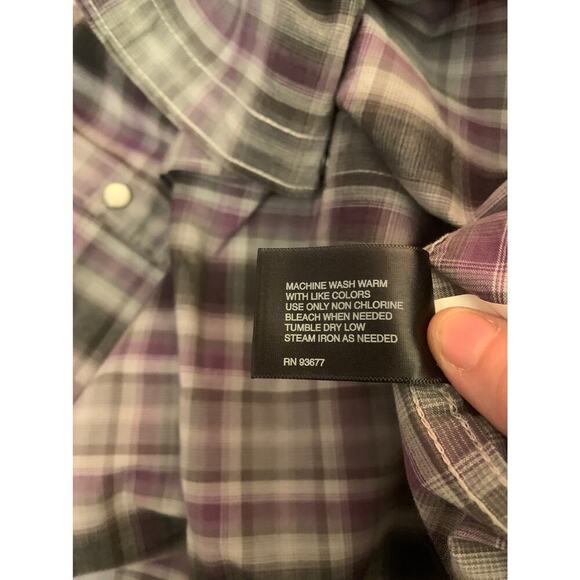 JF J FERRAR Men’s Snap Button Short Sleeve Shirt / Size: 2XLT - Picture 4 of 8